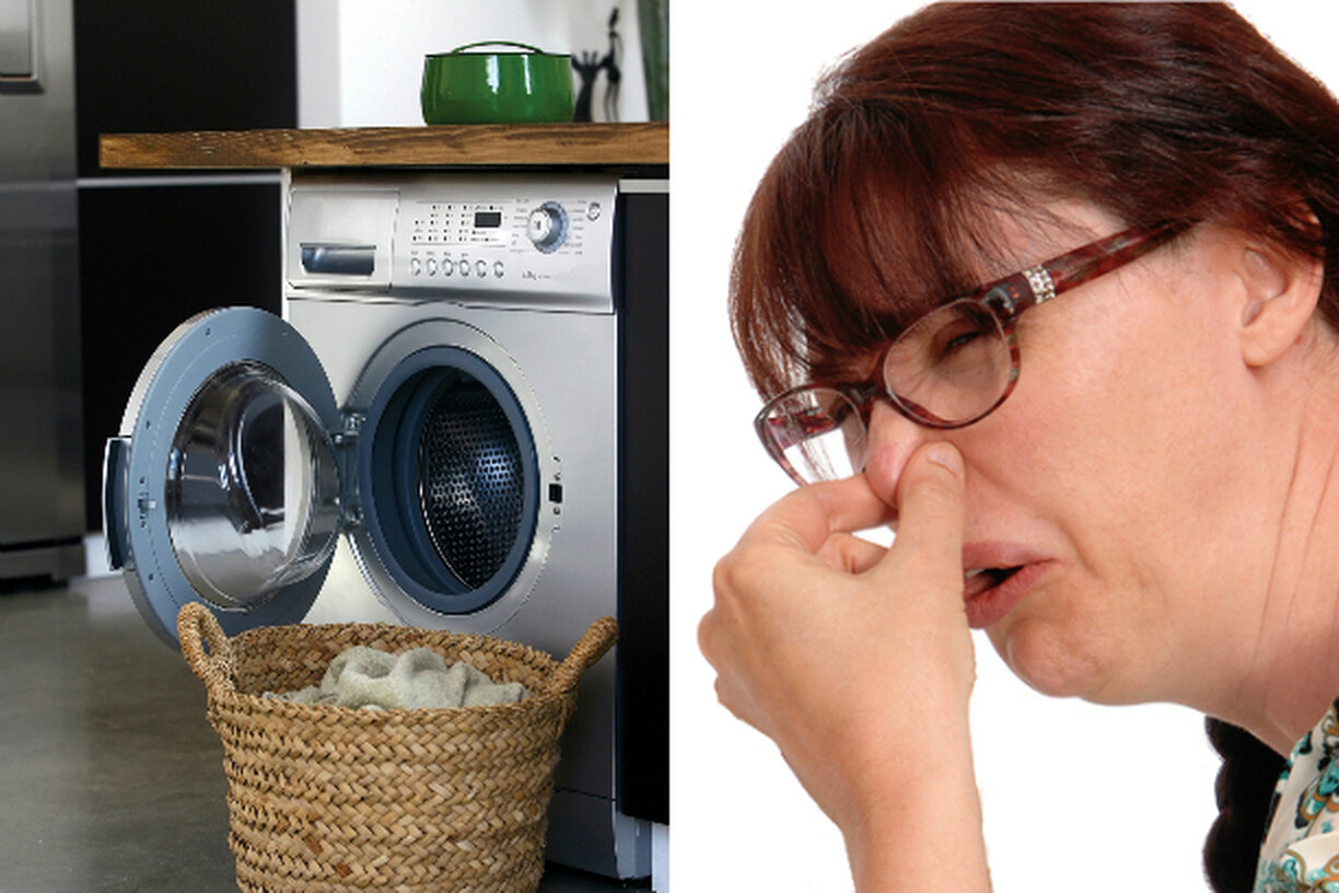 Пахнет белье после стирки в стиральной. Неприятный запах в квартире. Вонь в квартире. Избавление от запахов.
